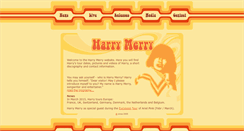 Desktop Screenshot of harrymerry.com